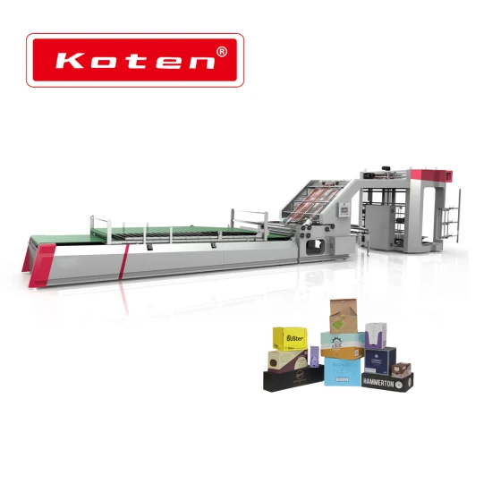 Automatischer Wellenpapierlaminator für Wellpappe, Kartonlaminator aus grauem Karton