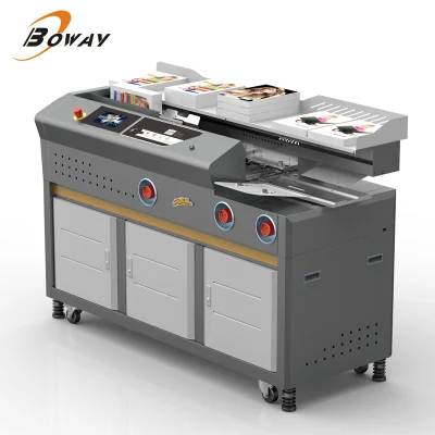 Klebebindemaschine Perfect Book Boway K10 Binder mit Seite